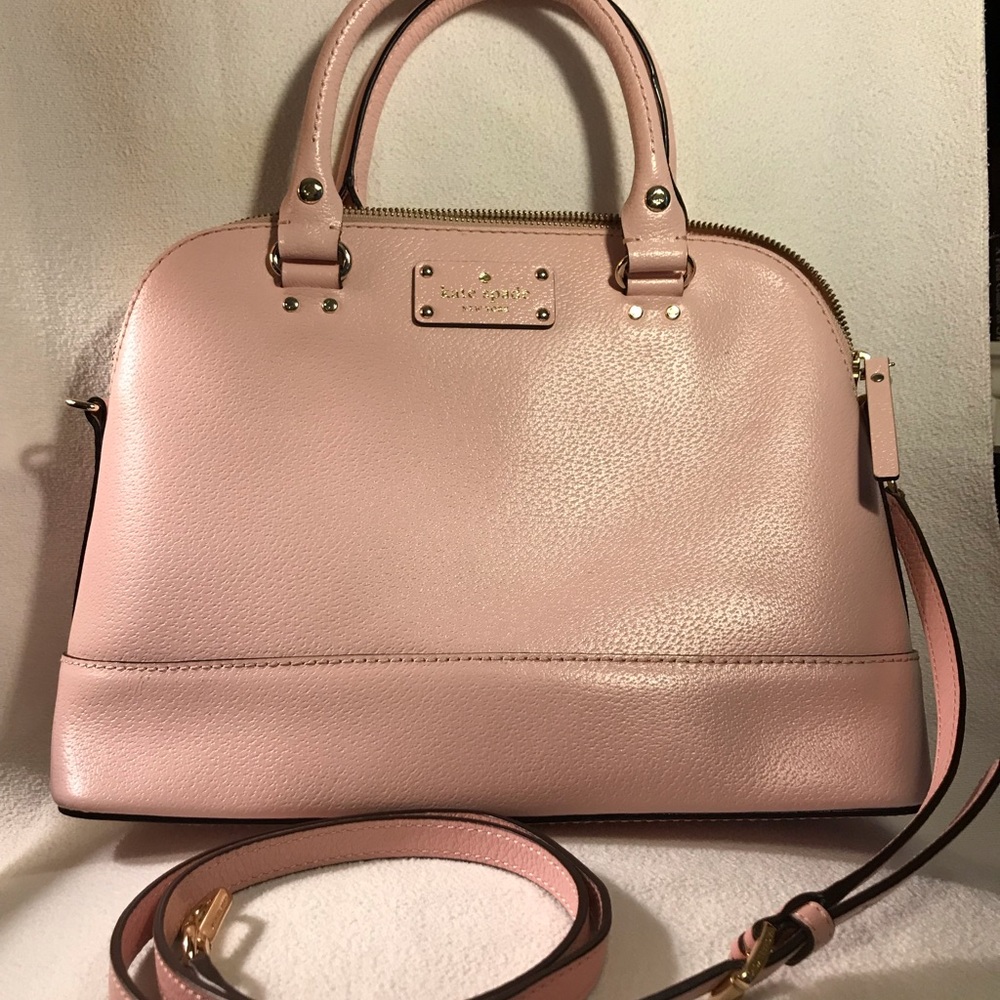 kate spade ♠️ Pink Satchel - Leather